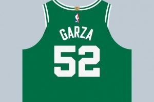 球衣记者：加尔扎在凯尔特人穿52号球衣 米诺特穿8号球衣