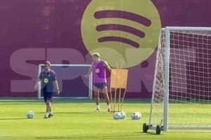 每体：莱万今日单独训练，预计将缺席西甲首轮比赛