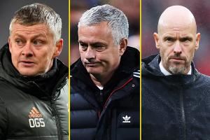 前曼联主帅的4天...穆里尼奥&索帅同天被解雇 今日滕哈赫光速下课