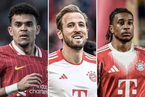 英超造！拜仁前场6人全为英超出品&共花2.4亿，现总身价4.57亿欧