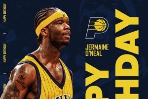 你认识这个奥尼尔吗？步行者官方祝名宿小奥尼尔47岁生日快乐🎂