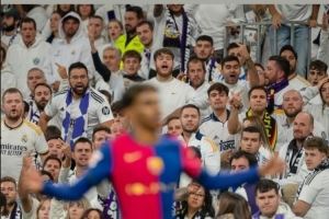 言论引发争议！亚马尔社媒晒客场4-0皇马遭球迷狂嘘照片