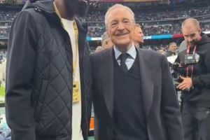 吕迪格观看NFL比赛,弗洛伦蒂诺:你这么高大,完全可以打橄榄球